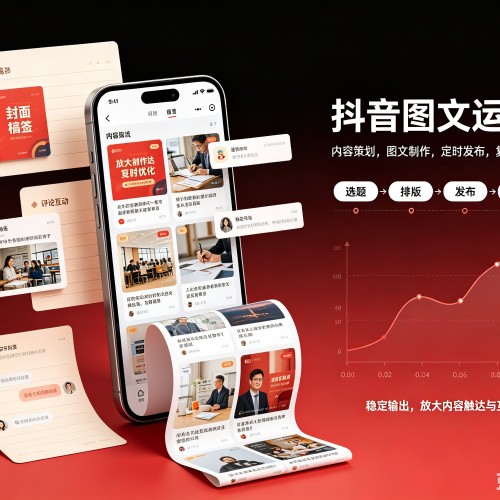 站前抖音图文代运营服务